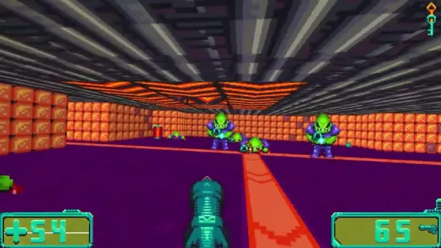 DOSMan: Space Aliens in Space! screenshot