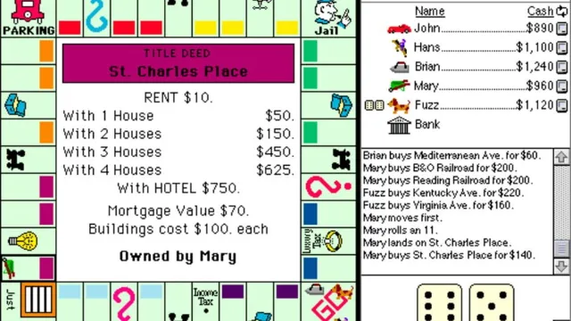 Monopoly screenshot