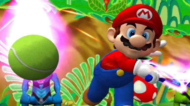Mario Power Tennis screenshot
