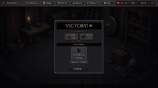 Forged Cards screenshot