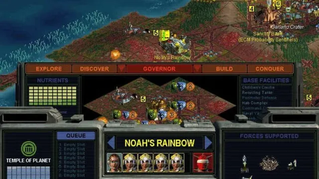Sid Meier's Alpha Centauri screenshot