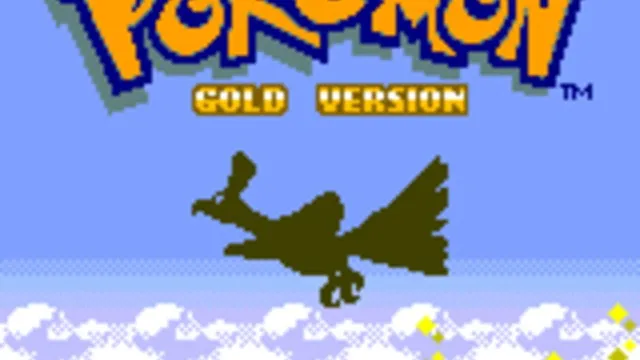 Pokémon Gold Version screenshot