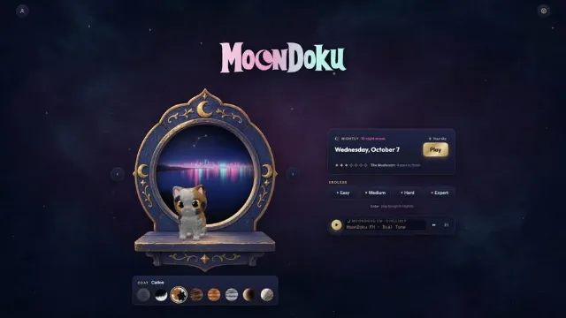 MoonDoku: Sudoku Nights screenshot