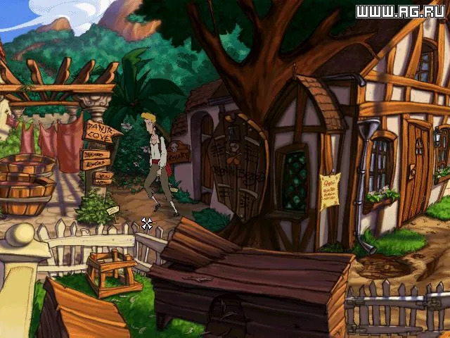 The Curse of Monkey Island screenshot