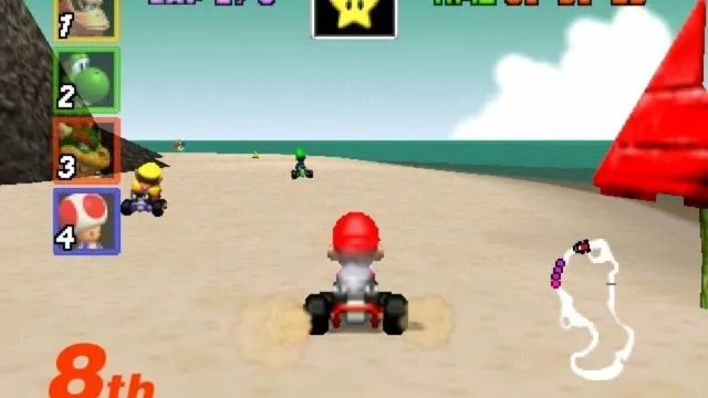 Mario Kart 64 screenshot