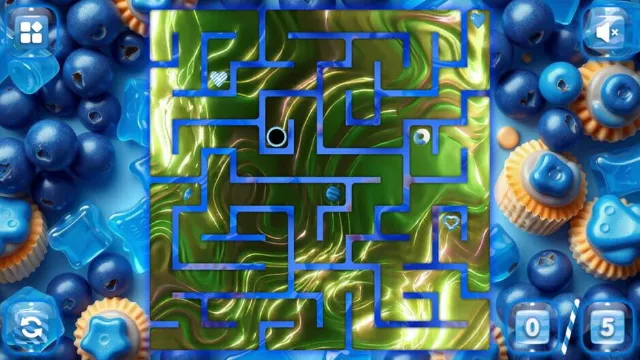 Sweetie Candy Maze: Blueberry screenshot
