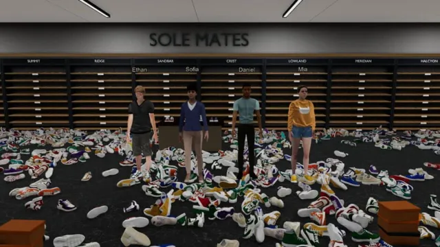 Sole Mates: Tidy Up the Shoe Store screenshot