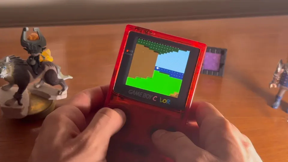 YouTuber gets Minecraft running on an original Game Boy Color, and it even looks kinda playable