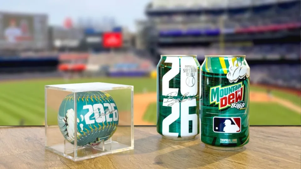 Mountain Dew is selling a $4.20 Baja Blast baseball bundle with a chance to win World Series tickets