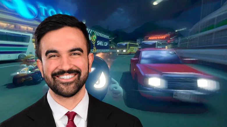 NYC Mayor Zohran Mamdani Plays Mario Kart 8 Deluxe on Twitch