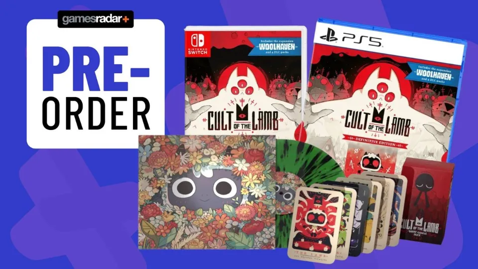 Cult of the Lamb is four years old, but its Collector's Edition is now available to pre-order for PS5 and Switch fans