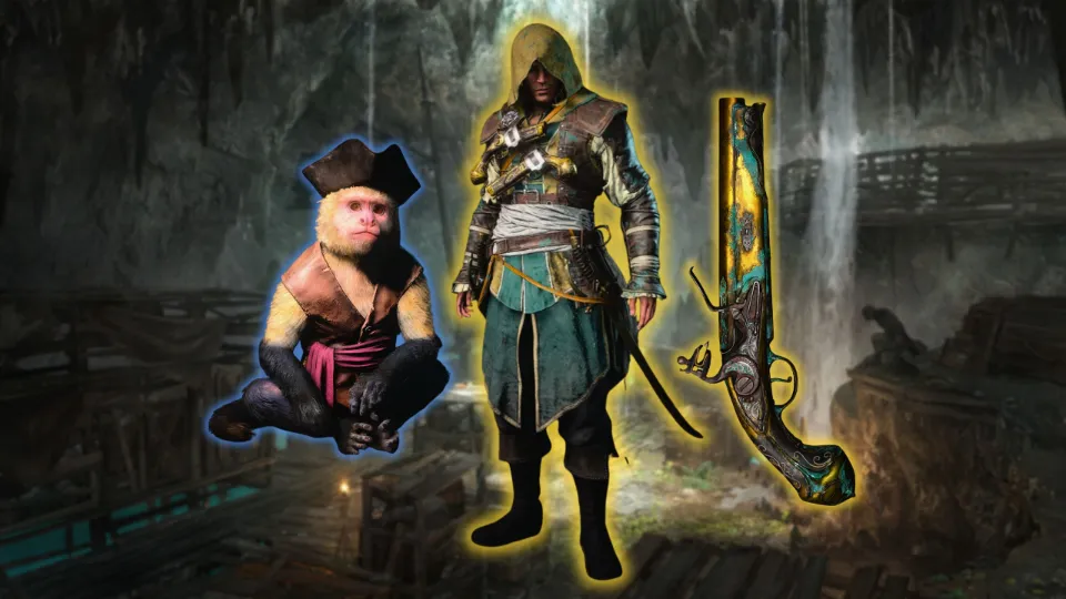 How to Claim Free Legendary Outfit & Pistol in AC Black Flag Resynced