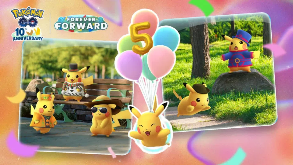 Pokémon Go 'Special Anniversary Pikachu Celebration' event guide