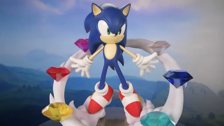 First 4 Figures shares a new look at their Sonic Frontiers "Sonic the Hedgehog" statue