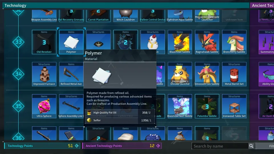 How to get polymer in Palworld