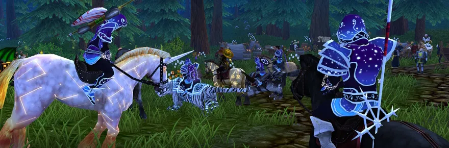 Villagers and Heroes welcomes you to the Twilight Vale event zone but delays its raid