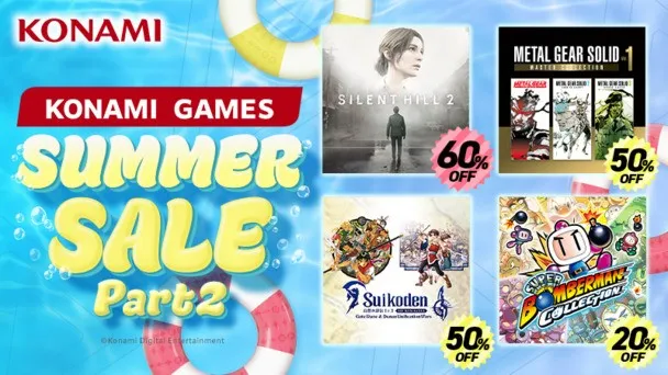 Steam’s Konami Summer Sale 2026 returns for round two with up to 85% off