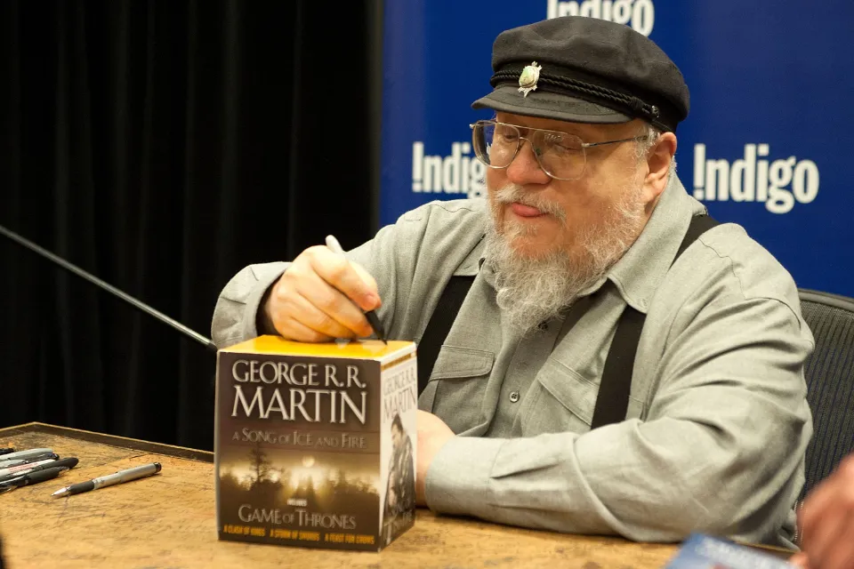 George R.R. Martin's new Game Of Thrones release arrives today — and it's already sold out