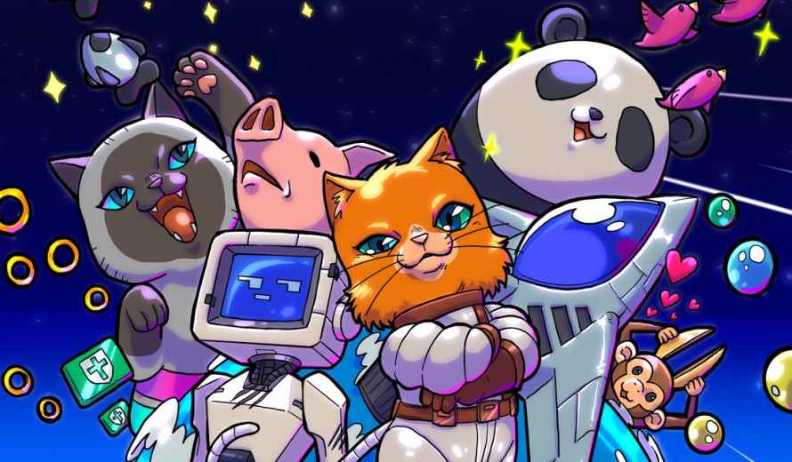 Space-cat shooter Astro Burn will exit Early Access by the end of July