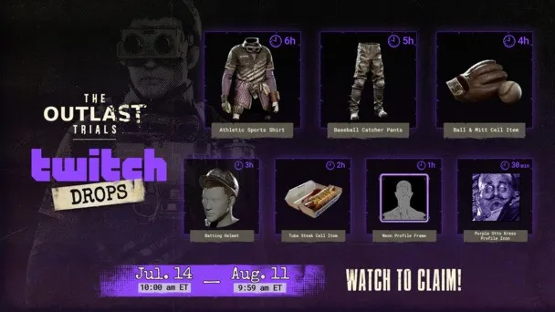 FREE The Outlast Trials Twitch Drops are live. Here's how to claim exclusive rewards