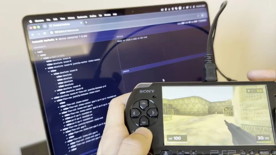 'Yes, that's Counter-Strike on a PSP!': Modder gets favorite PC FPS working on Sony's 22-year-old handheld console