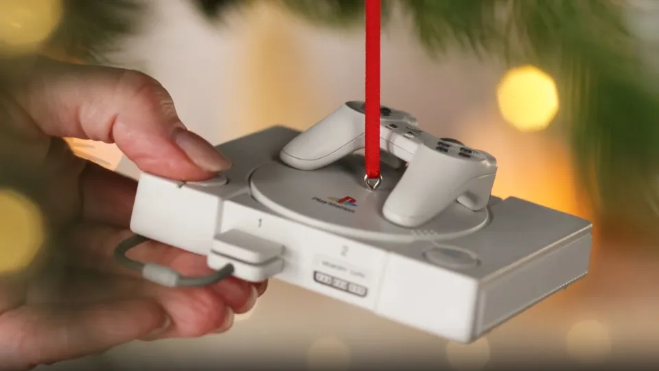 This Hallmark PlayStation ornament uses the power-up sound, and it'll tip '90s kids into nostalgia overload