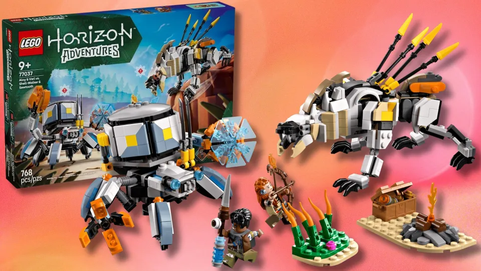 LEGO Horizon Adventures Aloy & Varl vs. Shell-Walker & Sawtooth Set Has Dropped to a New Low Price at Amazon