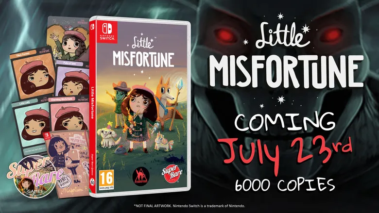 Little Misfortune getting physical Switch release July 23rd, 2026
