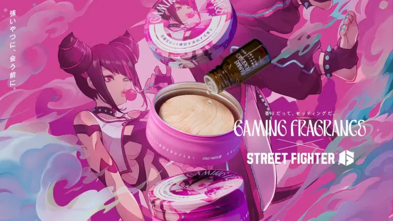 Street Fighter 6 "Gaming Fragrance" Oils announced