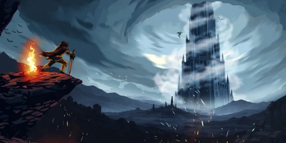 Phantom Tower mashes Vampire Survivors and Diablo together for lightning-paced hack 'n slash action