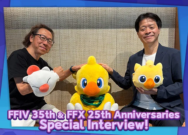 Final Fantasy X and Final Fantasy IV Celebrate Milestone Anniversaries With New Artwork, Video, and Developer Interview