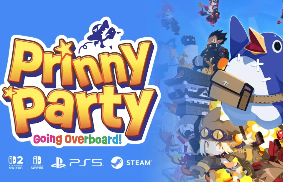 Prinny Party: Going Overboard is a new party game featuring Disgaea characters coming to consoles and PC