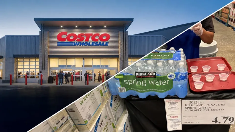 Costco shoppers baffled by free samples of water and toilet paper