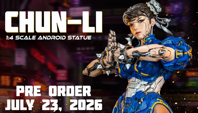 Premium Collectibles Studio releasing Chun-Li 1:4 scale android statues