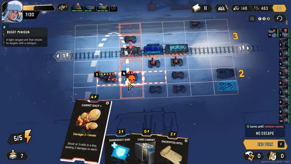 Fogpiercer is a cool new deckbuilder that puts you on rails to get you right next to the action