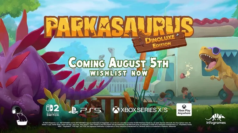Parkasaurus: Dinoluxe Edition announced for Nintendo Switch 2