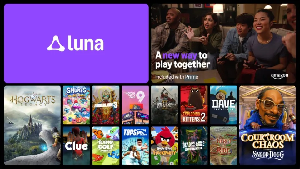 Amazon Luna cloud gaming platform now added to Prime Video in the US and UK