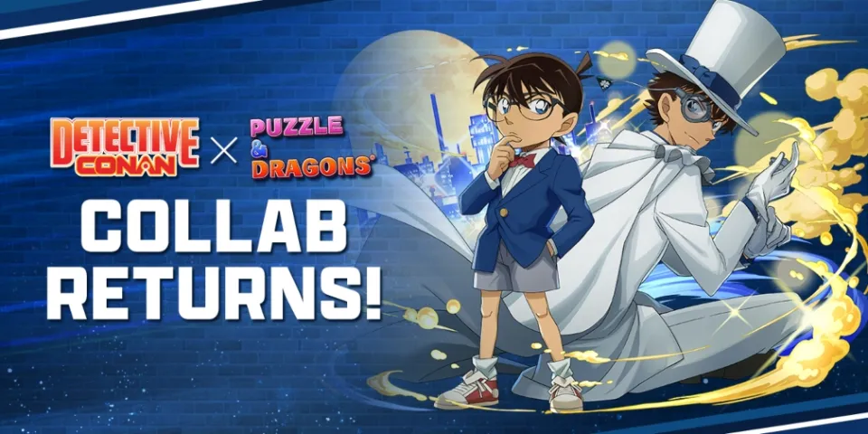 Puzzle & Dragons lets you collect Detective Conan and other members of the Junior Detective League in latest collab