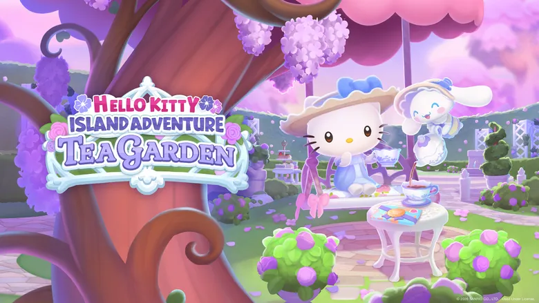 Tea Garden DLC revealed for Hello Kitty Island Adventure, due out Aug. 6th, 2026