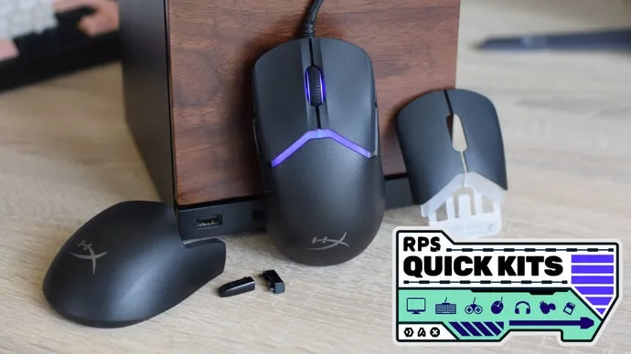 HyperX Pulsefire Saga gaming mouse review: modular parts win hearts