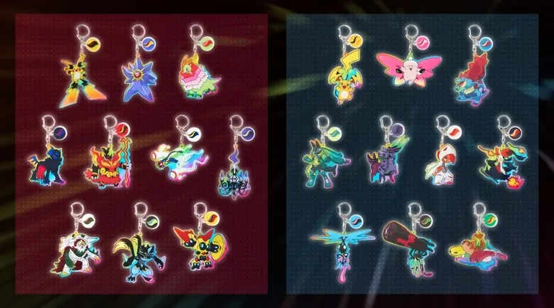 Upcoming Pokémon Legends Z-A merch includes keychains and can badges