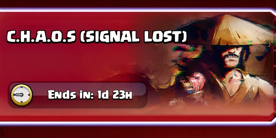 What is C.H.A.O.S. Signal Lost in Clash Royale?