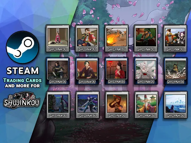 Shujinkou Trading Cards, Avatars, Emoticons, and More Out Now on Steam!