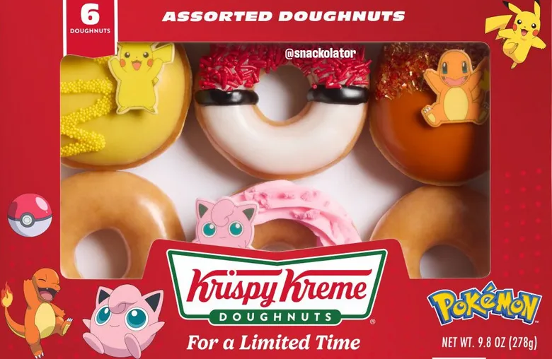 Pokémon x Krispy Kreme collab on the way