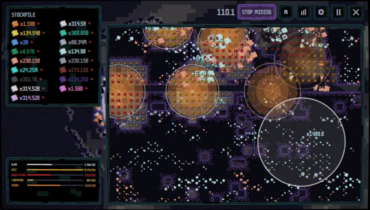 Crack open planets in the idle incremental game Swarmslam