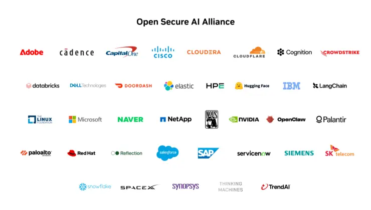 NVIDIA, Red Hat, Cloudflare, The Linux Foundation and more launch the "Open Secure AI Alliance"