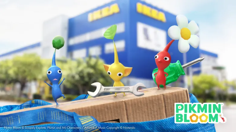 Limited-Time Pikmin Bloom Special Spots Are Coming to IKEA Stores in Taiwan