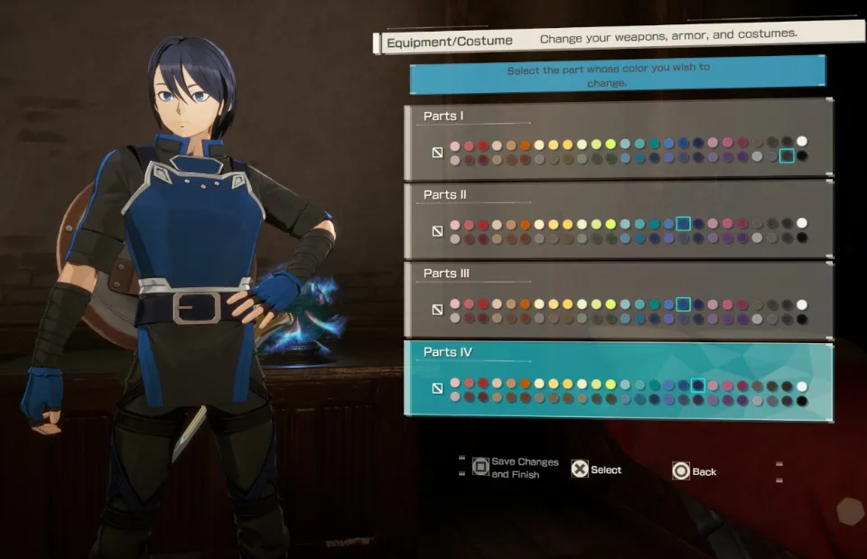 Echoes of Aincrad Costume Guide - How to enable fixed costume and color customization