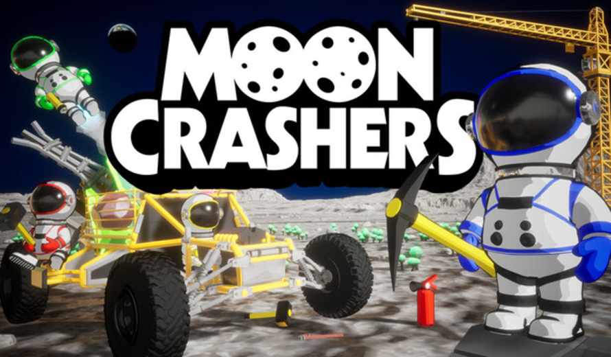 Moon Crashers Lands on Steam, Turning Lunar Survival Into Hilarious Co-Op Chaos