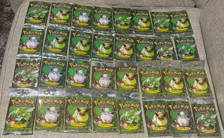 Treasure trove of unopened Pokémon TCG packs and more discovered in grandmother's attic
